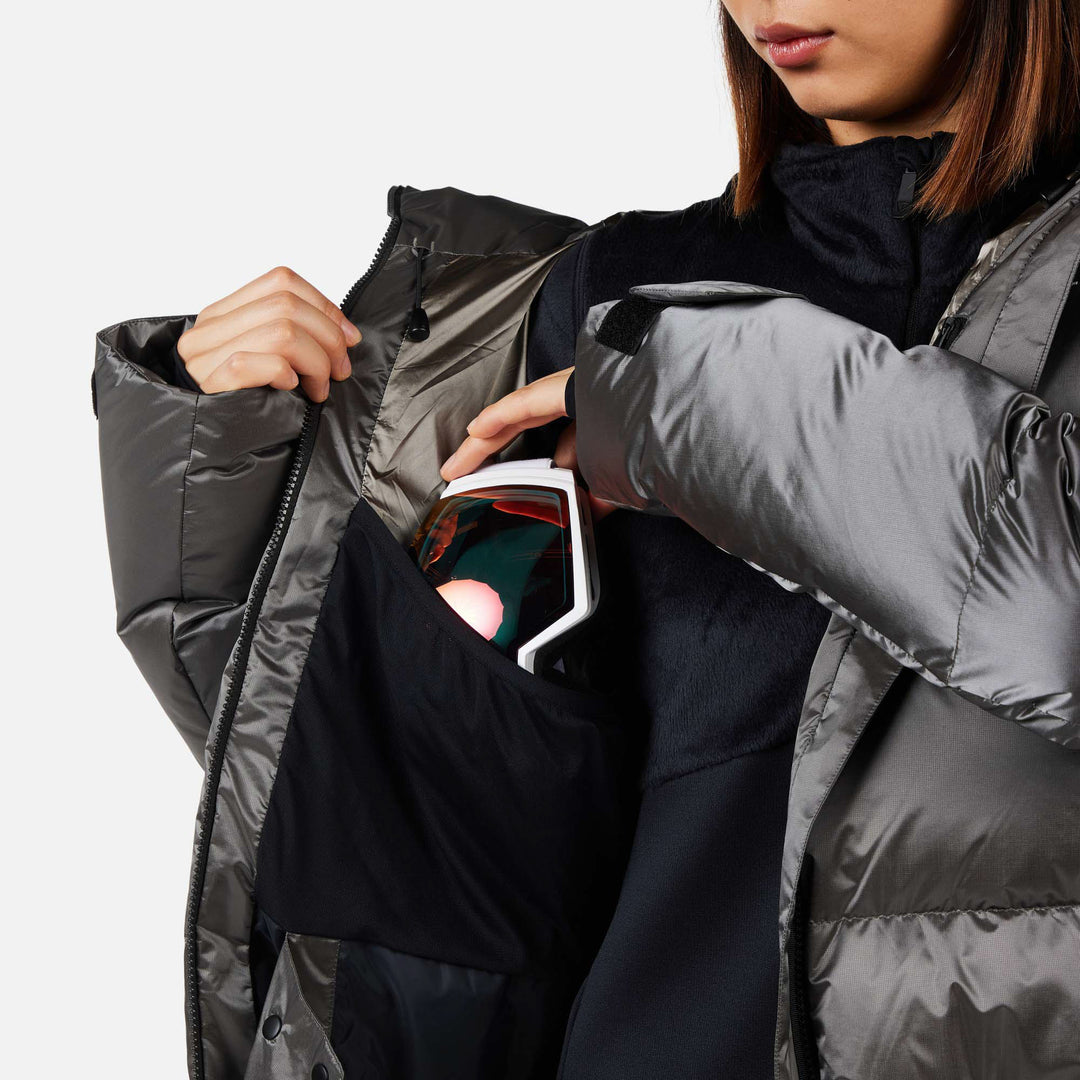 CHAQUETA DE SKI MUJER DAILLE DOWN - SILVER