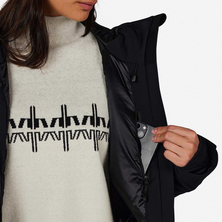 CHAQUETA DE SKI MUJER CIASTEL - BLACK