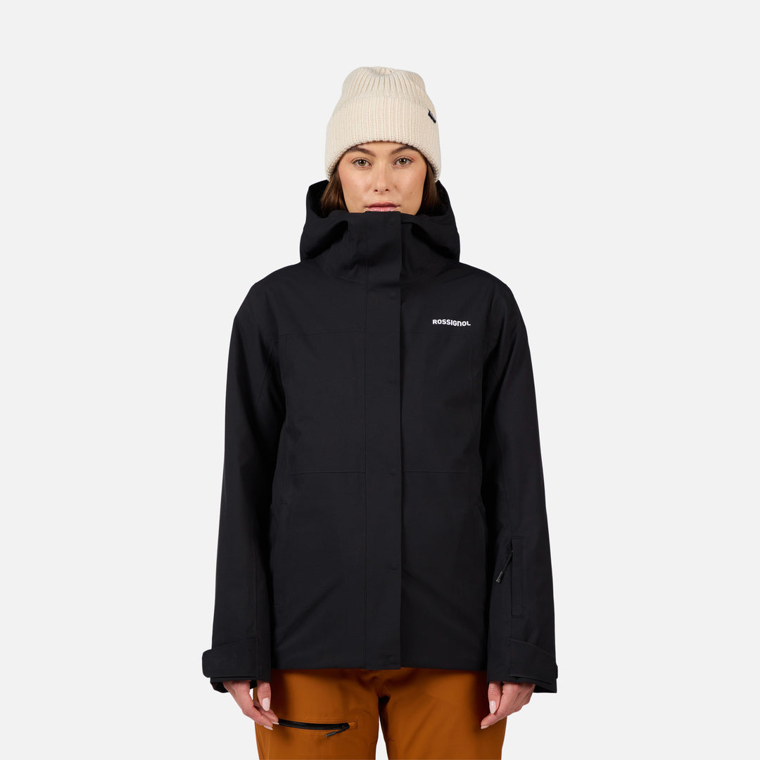 CHAQUETA DE SKI MUJER DESAFIO 2L SHELL - BLACK