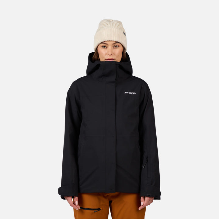 CHAQUETA DE SKI MUJER DESAFIO 2L SHELL - BLACK