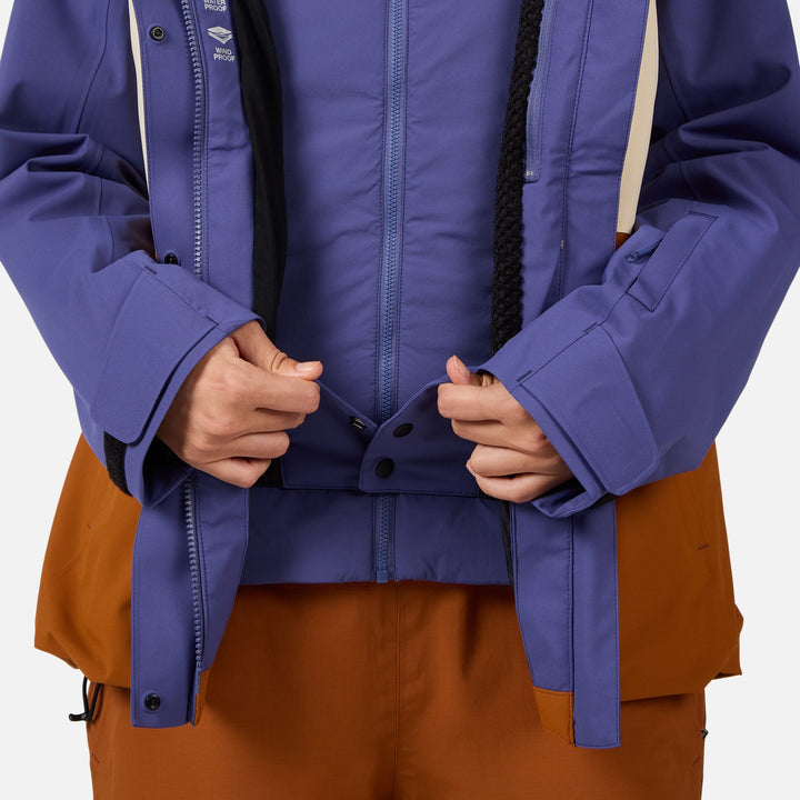 CHAQUETA DE SKI MUJER DESAFIO 2L SHELL - FUTURE BLUE