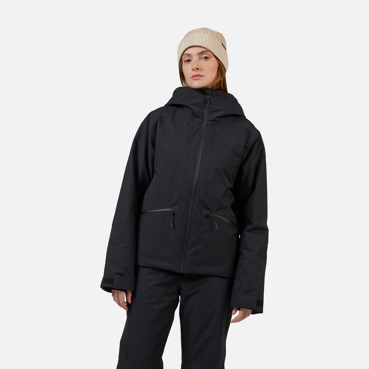 CHAQUETA DE SKI MUJER ROCHRUN INSULATED - BLACK