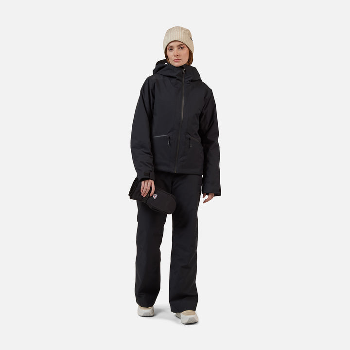 CHAQUETA DE SKI MUJER ROCHRUN INSULATED - BLACK