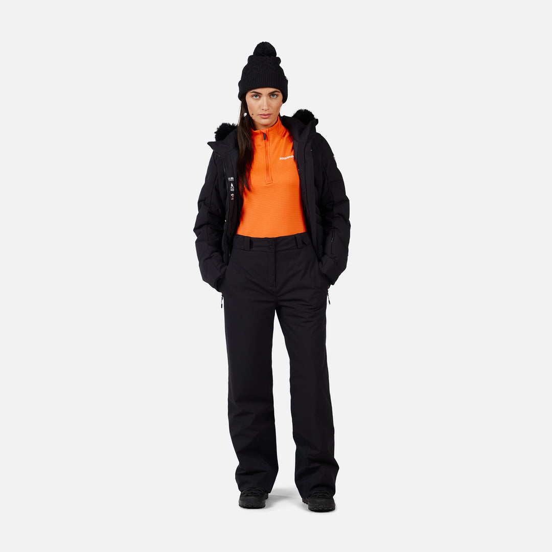 PANTALON DE SKI MUJER STRAWPILE INSULATED PANT - BLACK