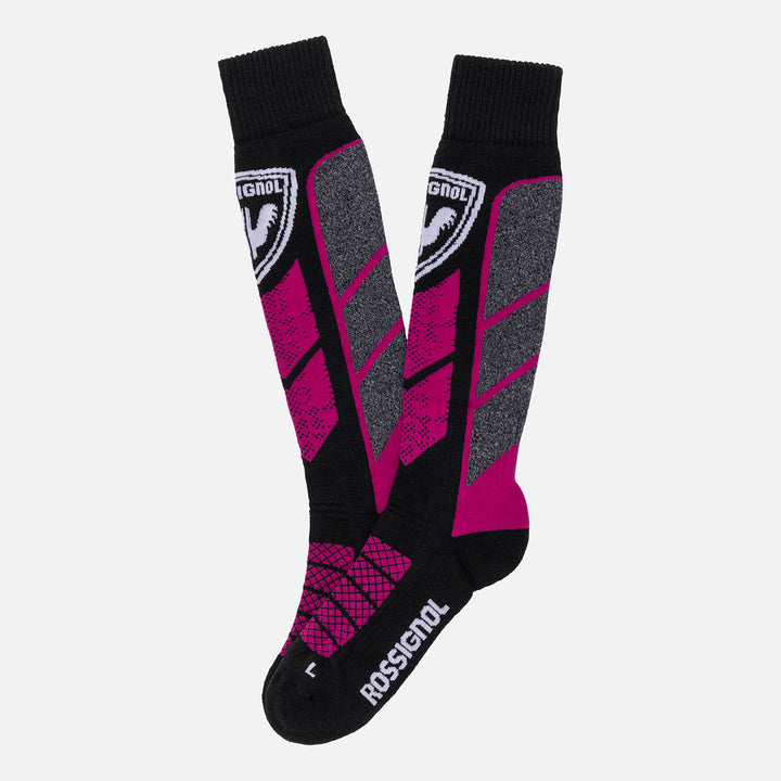 CALCETINES DE SKI MUJER THERMOTECH SOCKS ROSADOS
