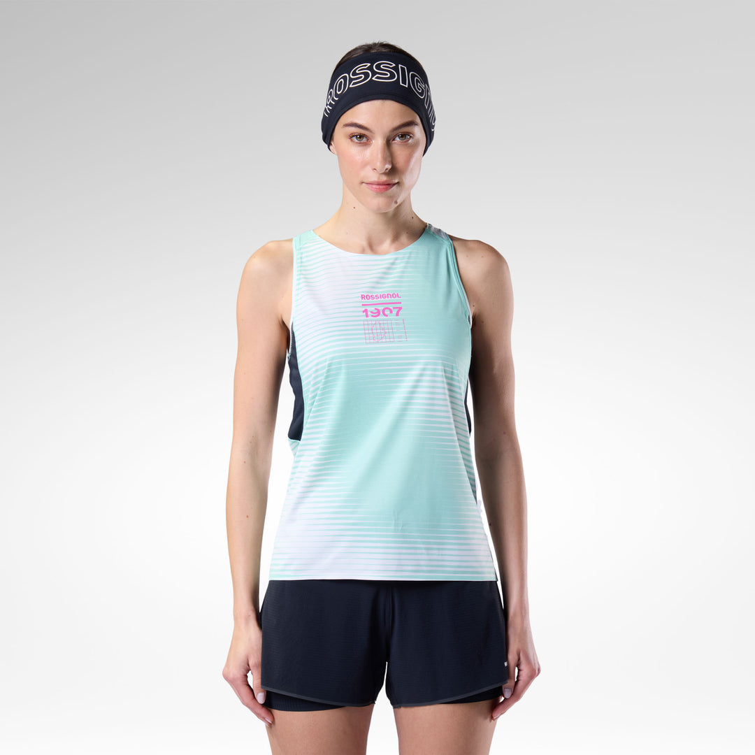 POLERA SIN MANGAS SAPA ULTRA WHITE LINE FOGG