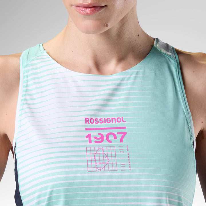 POLERA SIN MANGAS SAPA ULTRA WHITE LINE FOGG