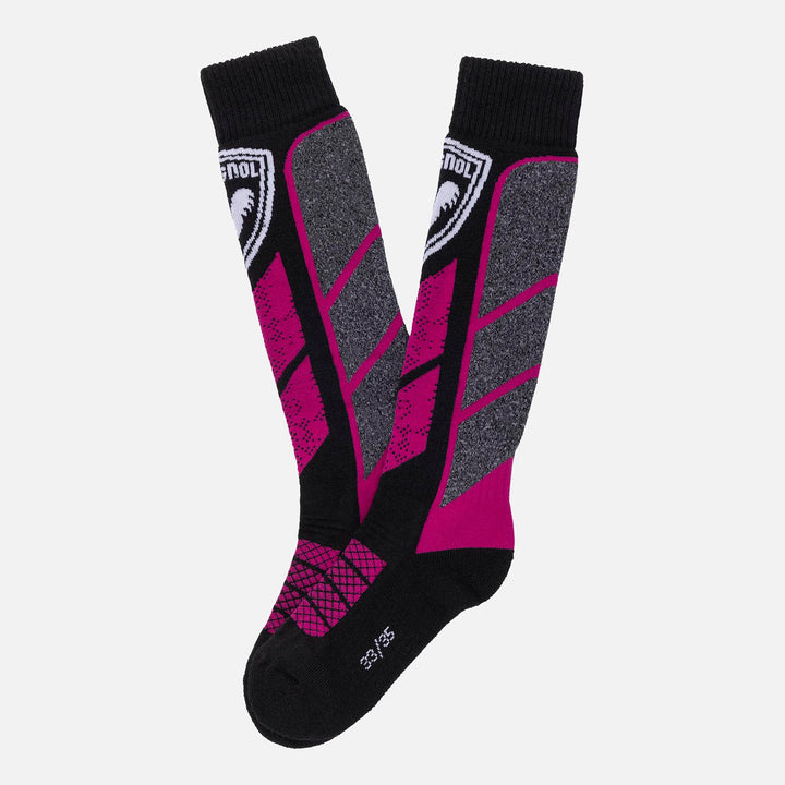 CALCETINES DE SKI JUNIOR THERMOTECH SOCKS ROSADO