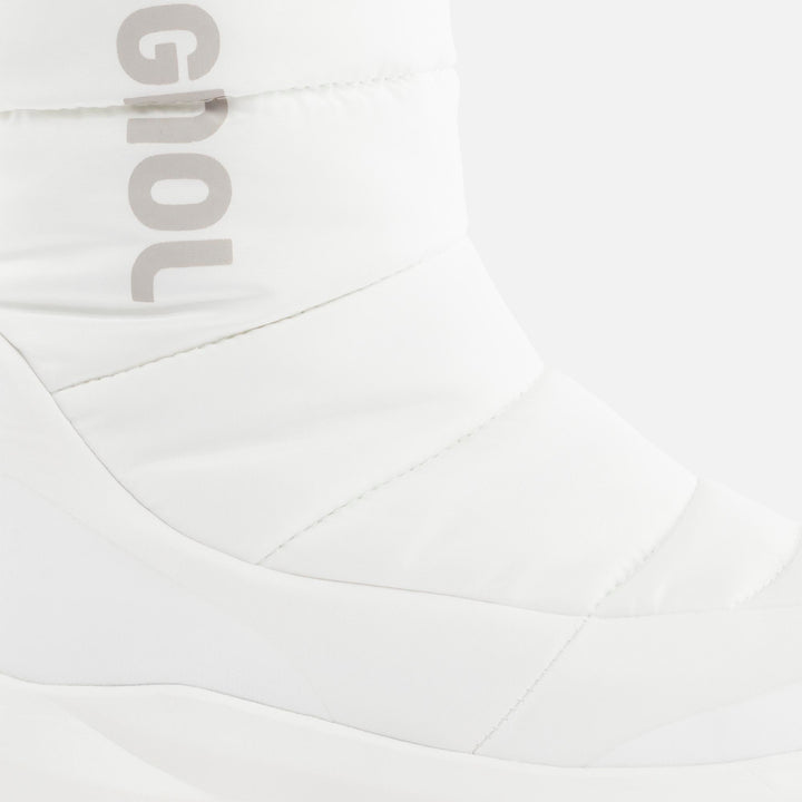 BOTAS DE REFUGIO MUJER PODIUM BLANCO KHAKI