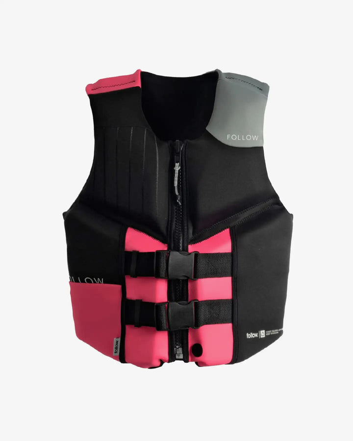 CHALECO CURE 2 LADIES CGA PINK/BLACK