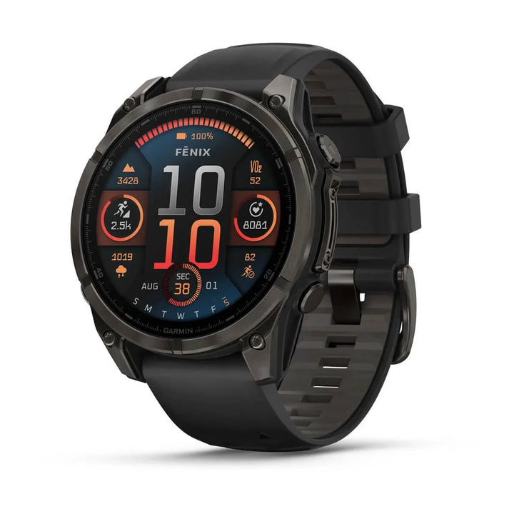 RELOJ FENIX 8 AMOLED SAPPHIRE CARBON GRAY