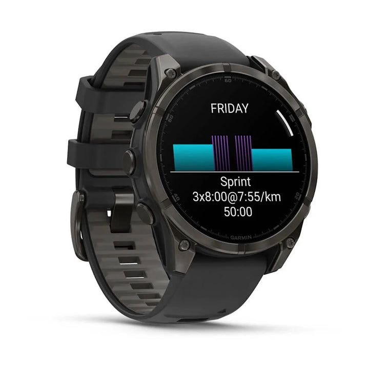 RELOJ FENIX 8 AMOLED SAPPHIRE CARBON GRAY