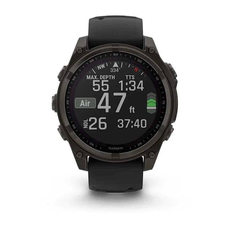 RELOJ FENIX 8 SOLAR SAPPHIRE CARBON GRAY