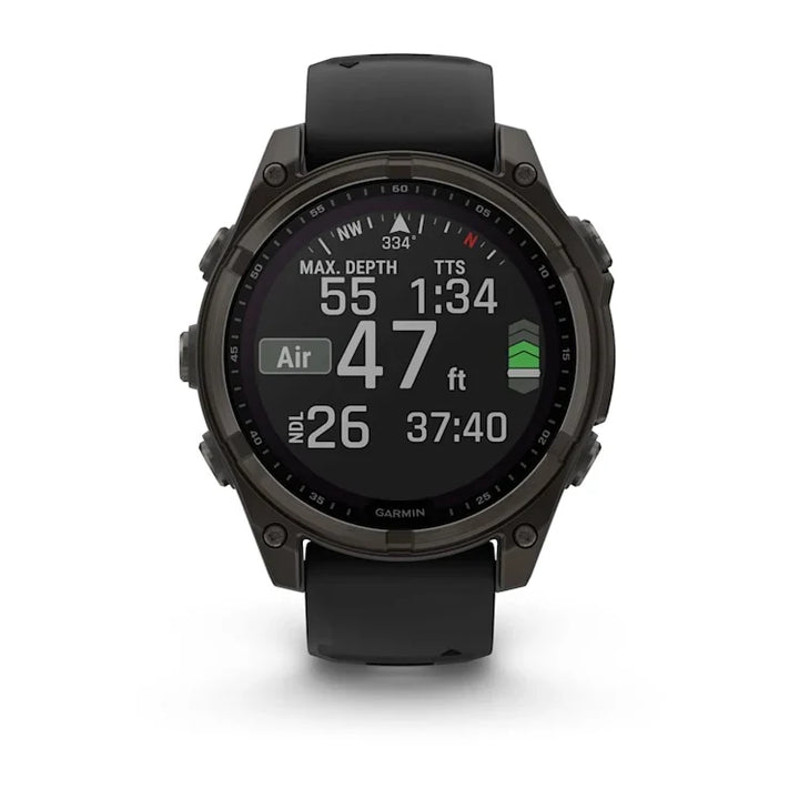 RELOJ FENIX 8 SOLAR SAPPHIRE CARBON GRAY