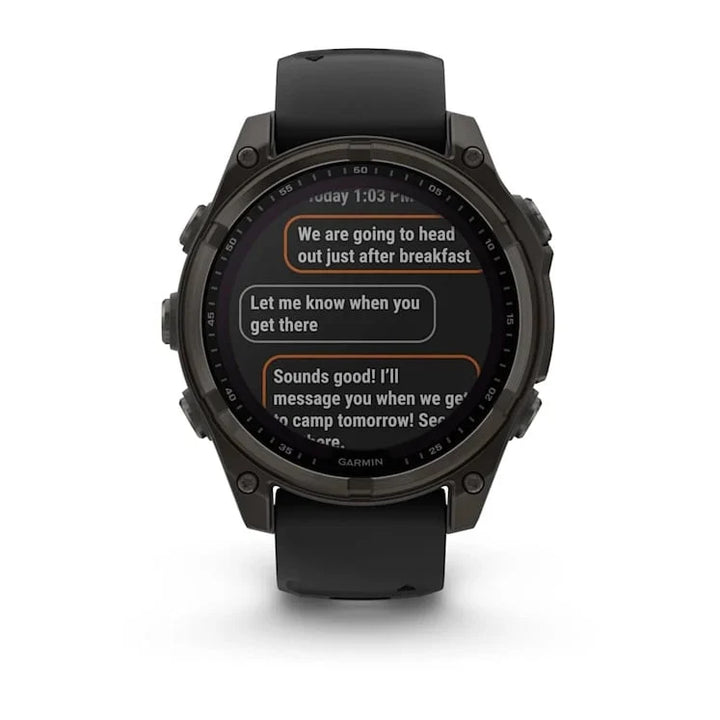 RELOJ FENIX 8 SOLAR SAPPHIRE CARBON GRAY