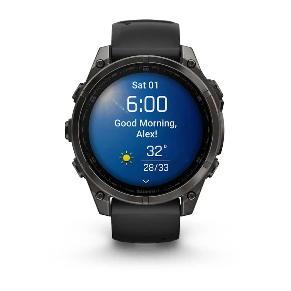 RELOJ FENIX 8 AMOLED SAPPHIRE CARBON GRAY