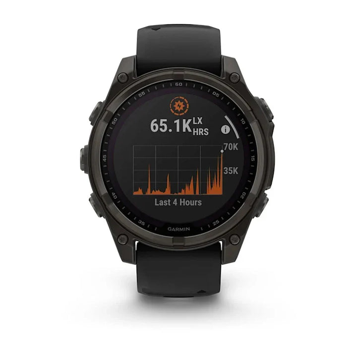 RELOJ FENIX 8 SOLAR SAPPHIRE CARBON GRAY
