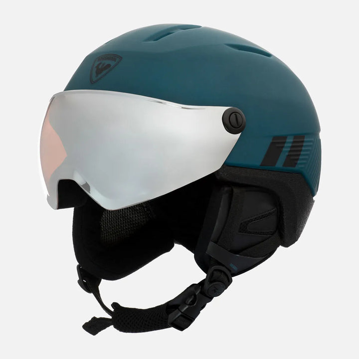 CASCO DE ESQUI CON VISORFIT VISOR IMPACTS BLUE
