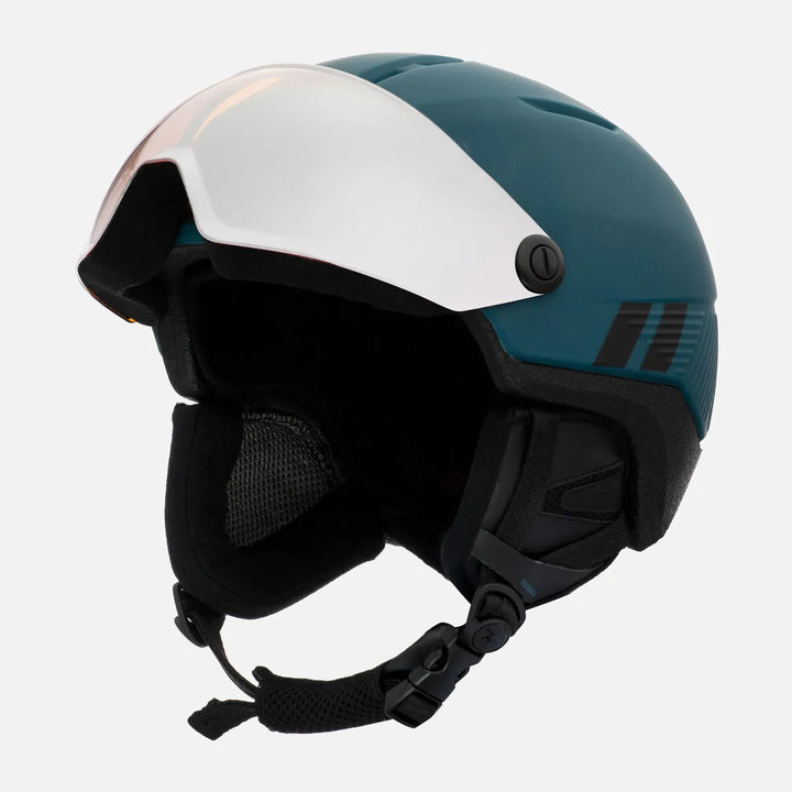 CASCO DE ESQUI CON VISORFIT VISOR IMPACTS BLUE