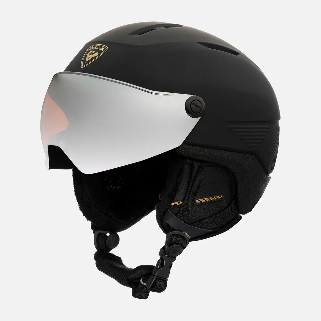 CASCO DE SKI DE MUJER FIT VISOR IMPACTS W BLACK