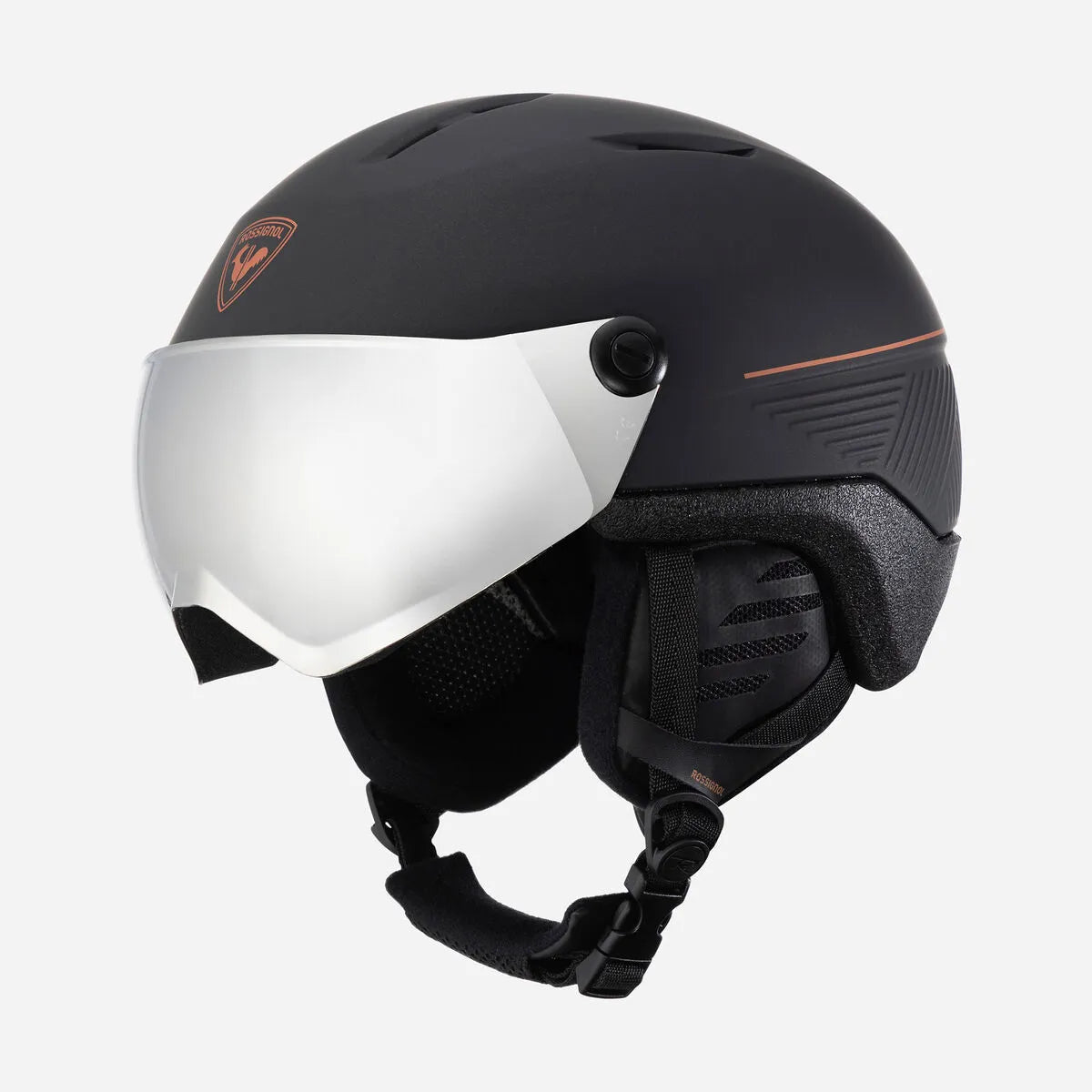 CASCO DE NIEVE FIT VISOR IMPACTS PHOTO BLACK