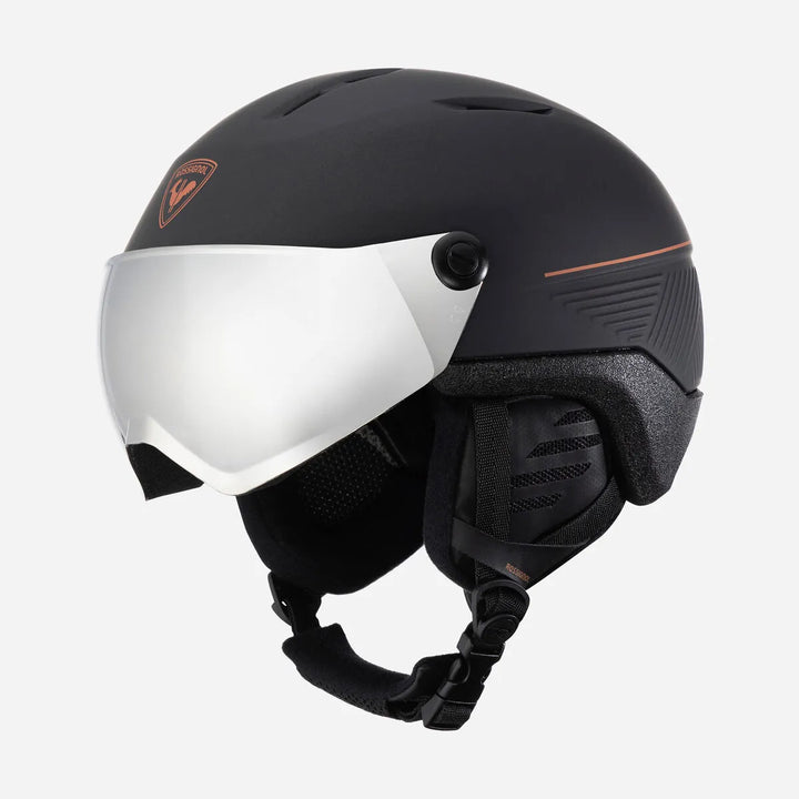CASCO DE NIEVE FIT VISOR IMPACTS PHOTO BLACK