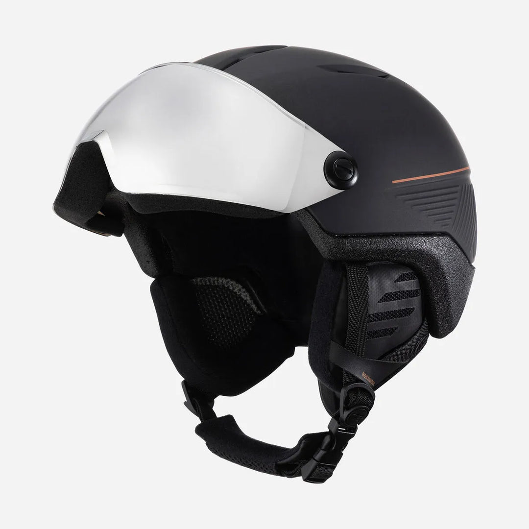 CASCO DE NIEVE FIT VISOR IMPACTS PHOTO BLACK