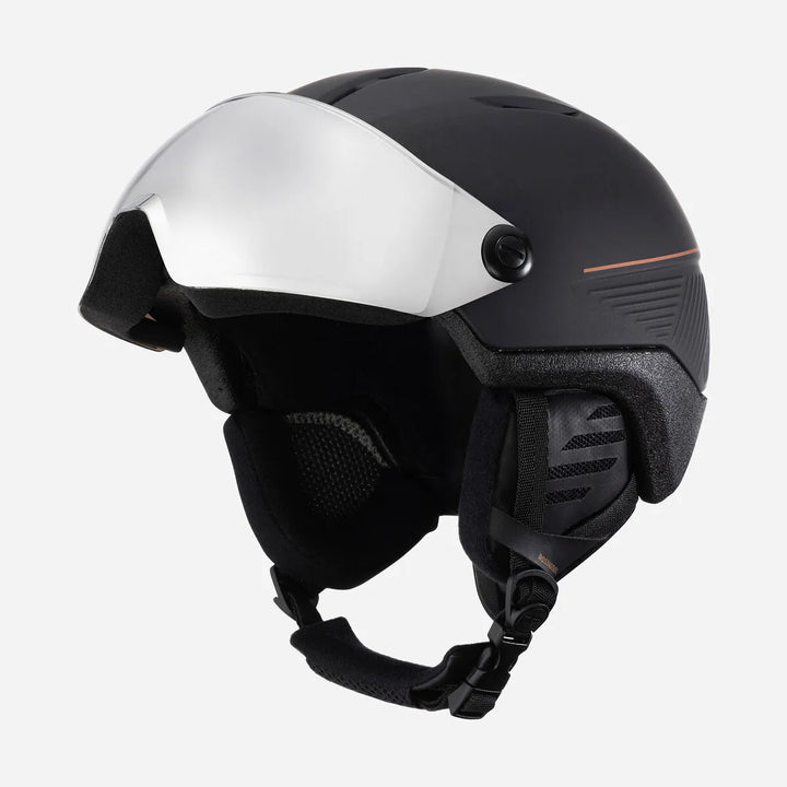 CASCO DE NIEVE FIT VISOR IMPACTS PHOTO BLACK