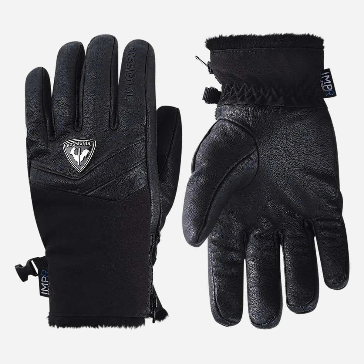 GUANTES DE CUERO PARA MUJER ROSSIGNOL  W ELITE LTH IMPR
