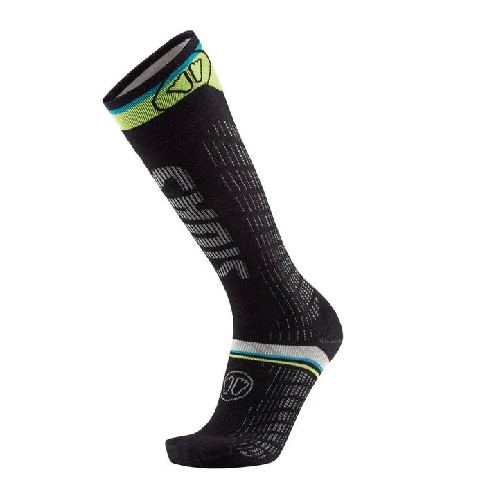 CALCETINES DE SKI UNISEX ULTRAFIT RACE BLACK/YELLOW