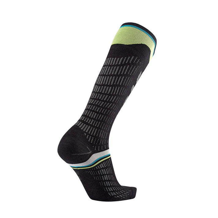 CALCETINES DE SKI UNISEX ULTRAFIT RACE BLACK/YELLOW