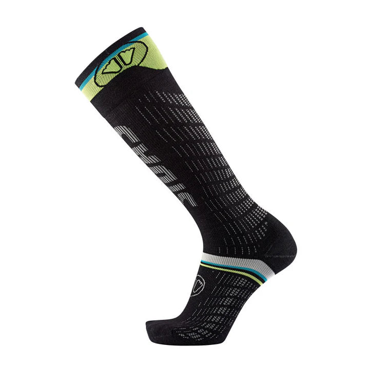 CALCETINES DE SKI UNISEX ULTRAFIT RACE BLACK/YELLOW